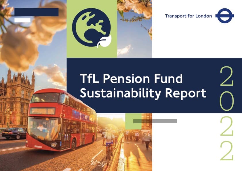 2022 Report on Sustainable Investing TfL Pensions